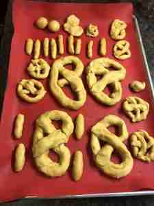 paleo soft pretzel dough